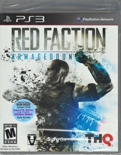 Red faction armageddon ps3 - red,