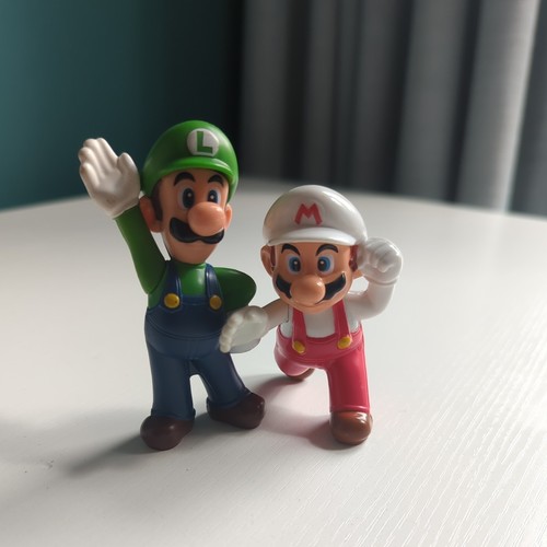 Mario and luigi mcdonalds - and,