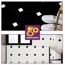 Victorian Monochrome Square