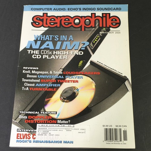 Stereophile magazine november - magazine,