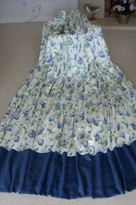 Laura Ashley Door Curtain Large Freshford Poppy  Lined  104" Wide  85" Long  VGC