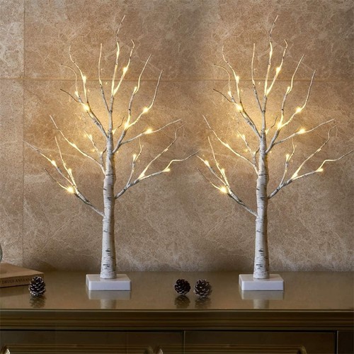 Cozy white birch - birch, tree