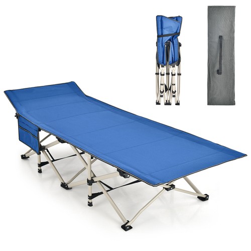 Folding camping bed heavy - camping, duty