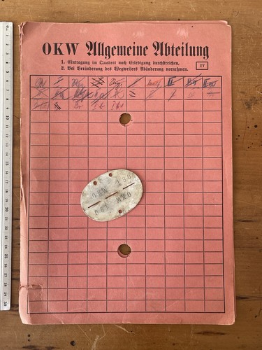 Original ww2 german dog - ww2, tag