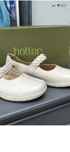 Hotter shake cream leather - shake,