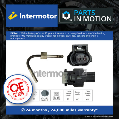 Exhaust temperature sensor - exhaust,