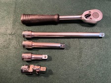 Britool 1/2" Ratchet and extensions VGC