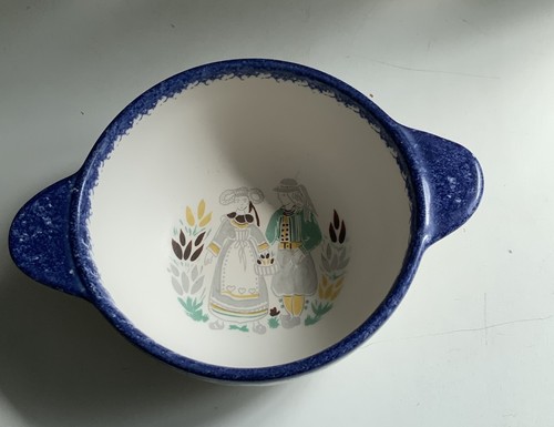 Quimper bowl vintage table - bowl,