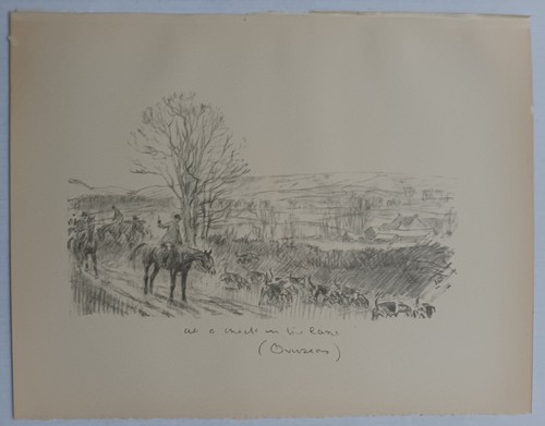 Lionel edwards sketch a - lionel,