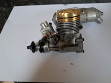 GMS 2000 .25 R/C MODEL AIRCRAFT GLOW ENGINE COMPLETE WITH OS SILENCER.