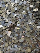 0.5 Kilo Mixed Unsorted  World foreign Bulk Coins 0.5 KG Bulk Buy