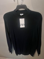 ZARA Men’s Fine Knit Navy