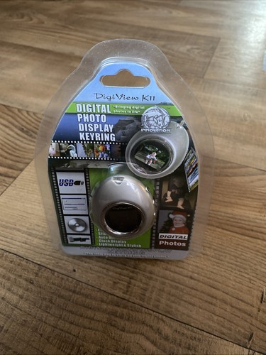 Digital photo display key ring - photo,
