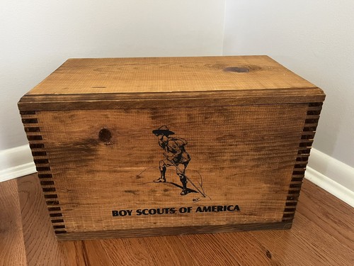 Vintage boy scout box - boy,