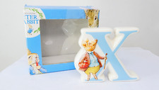 Peter Rabbit Alphabet X Pigling Bland Ceramic Letter Enesco Beatrix Potter Boxed
