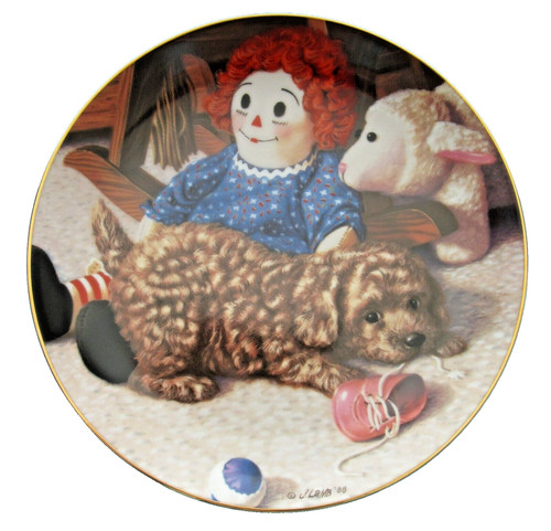 Hamilton puppy playtime plate - hamilton,