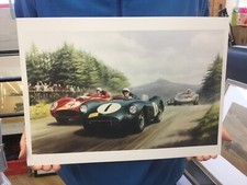 Aston Martin DBR 1 Print By Tony Smith