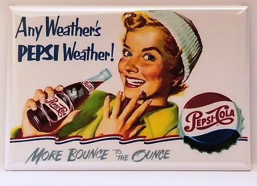 Pepsi magnet 3 - pepsi, 2"