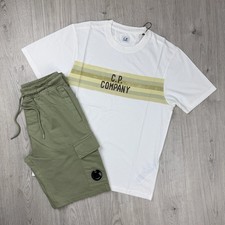 CP Company Set - White/Moss