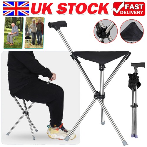 Walking stick with seat height - stick,