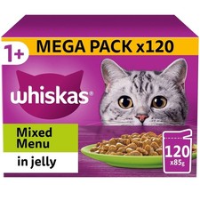120 x 85g Whiskas Adult Wet