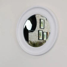 Round Vintage White Wall