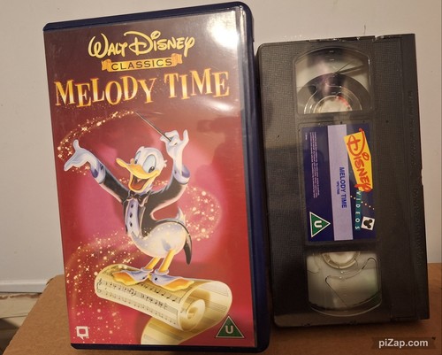 Disney melody time vhs walt - disney's,