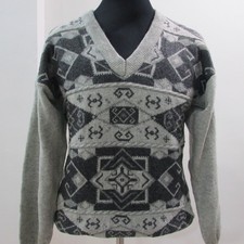 SHETLAND Mens 100% Wool V Neck