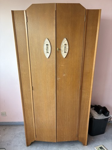Vintage mid century wardrobe - vintage,