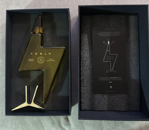 Tesla tequila limited edition - tesla,