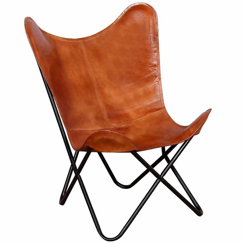 Butterfly chair brown real - butterfly,