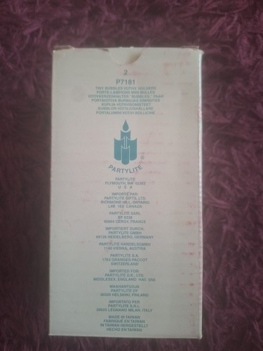 Partylite votive holders - partylite,