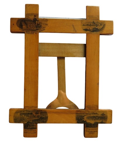 Antique mauchline transfer - mauchline,