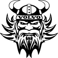 Volvo viking vinyl decals - volvo,