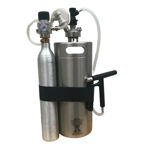 Mini keg steel growler - keg,
