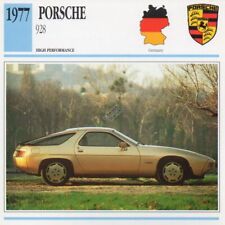 1977 PORSCHE 928 Classic Car Photo/Info Maxi Card