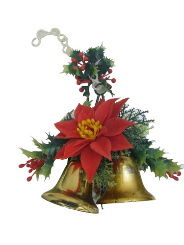 Vintage kitsch christmas - christmas, bells