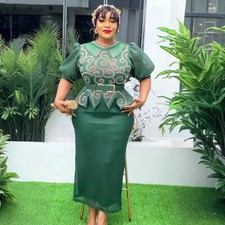 African Women Dashiki Long