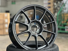 NEW 18x8.5J AOW TC105X 5x114.3 (4 Wheel) Fit HONDA MAZDA TOYOTA LEXUS EJ TITAN