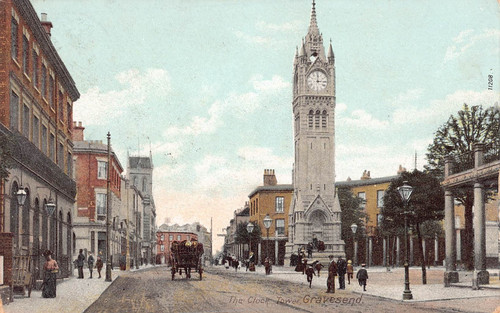Postcard kent gravesend - -,