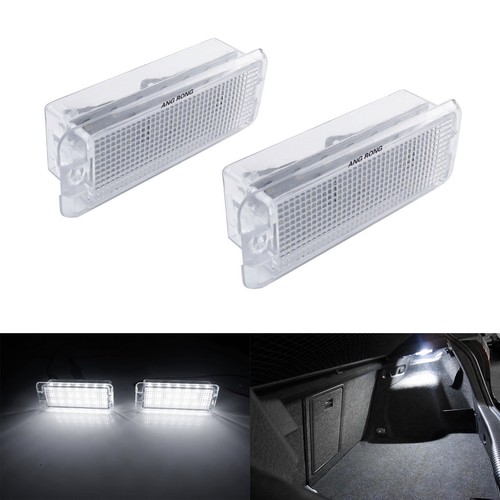White led luggage trunk - white,