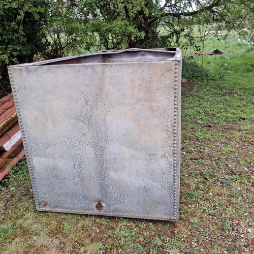 Very large vintage galvanised - very,
