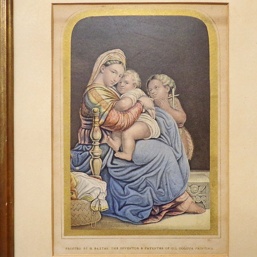 Antique george baxter print - baxter,