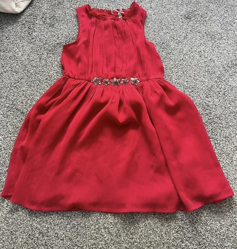Girls next red sleeveless - red,
