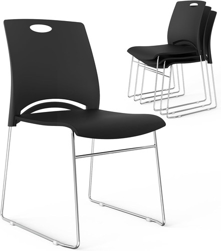 Stacking chairs set 4 - stacking, of