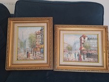 Pair of Caroline Burnet Oil