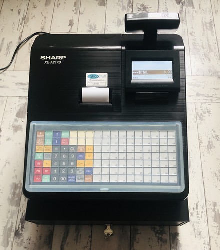Sharp a217b electronic cash - sharp, xe-a217b
