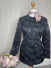 Berketex Black Floral Jacquard