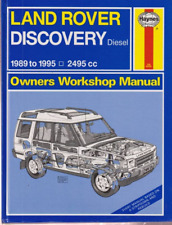 LAND ROVER DISCOVERY DIESEL 2.5 2495 cc TDi COMMERCIAL HAYNES MANUAL 1989-1995