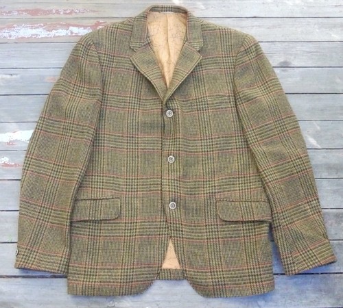 Vintage 1960s big bold plaid - vintage,